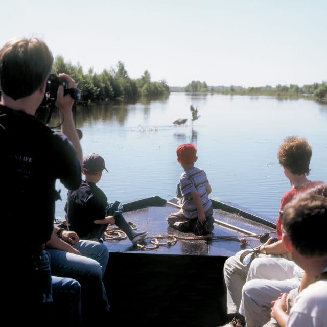 Nationaal Park De Biesbosch rondvaart kinderen familie Dordrecht