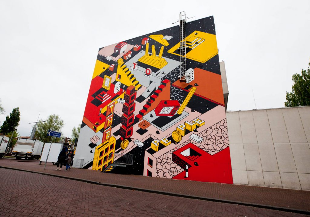 Straatkunst - Mural - Dordrecht