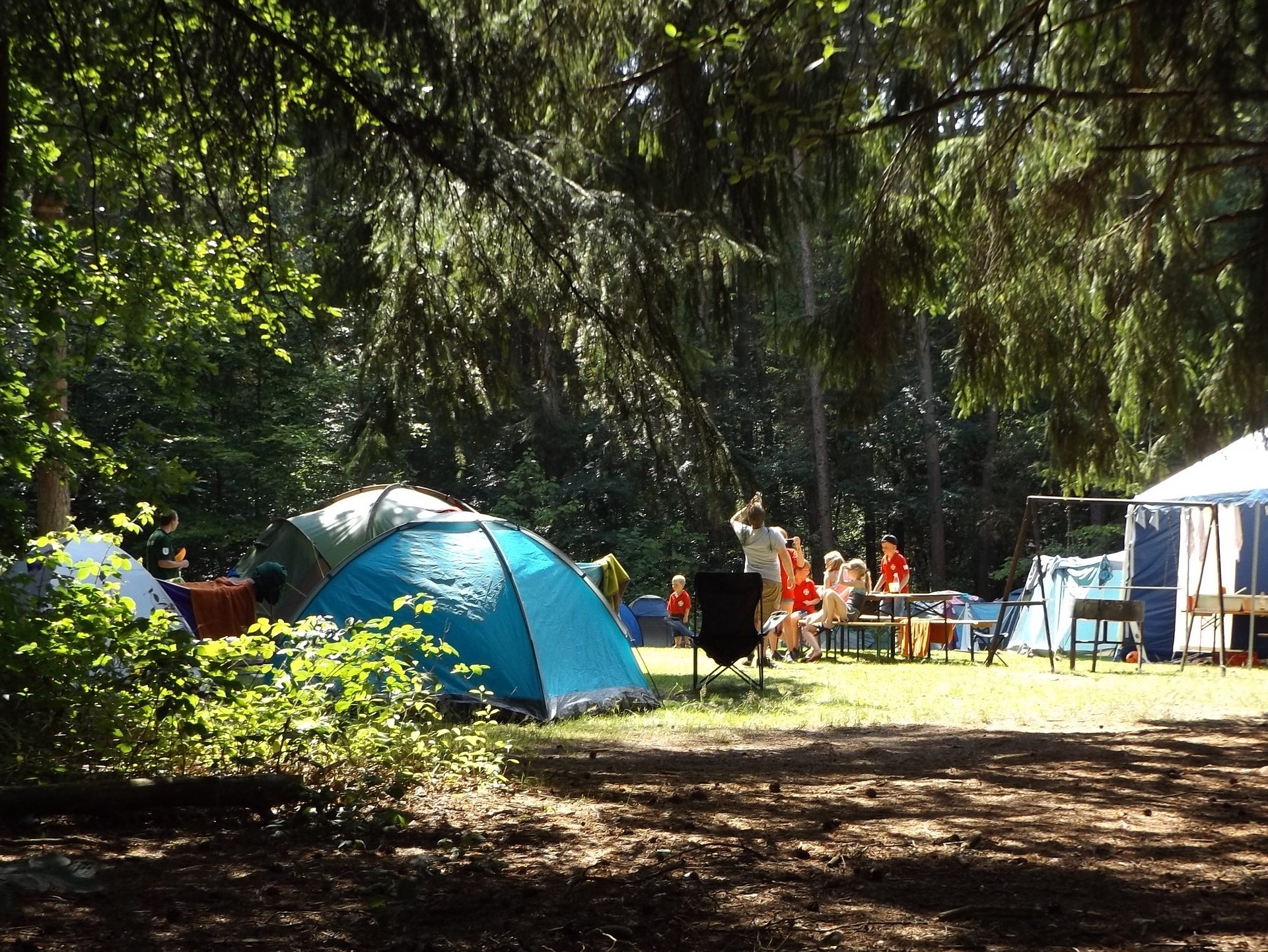 tent - overnachten - camping