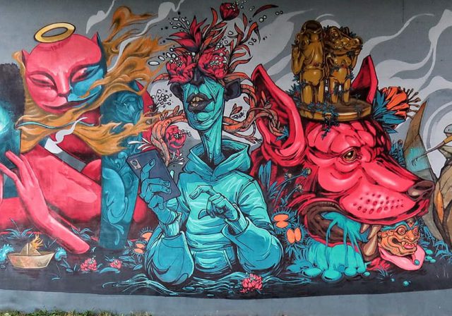 Straatkunst - Mural - Dordrecht