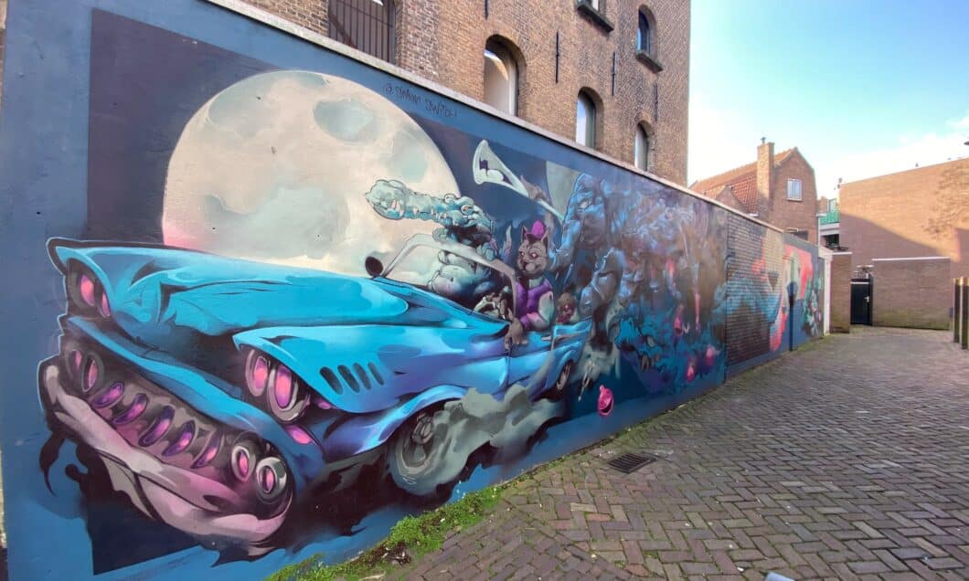 Street Art Dordrecht Wandeling imian Switch Dolhuisstraat