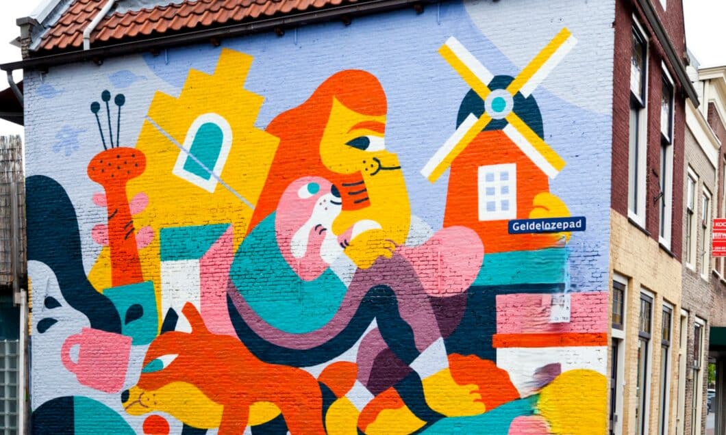 Street Art Dordrecht Wandeling Geldelozepad HEDOF