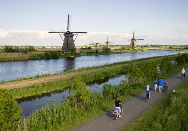 Werelderfgoed Kinderdijk - molens regio