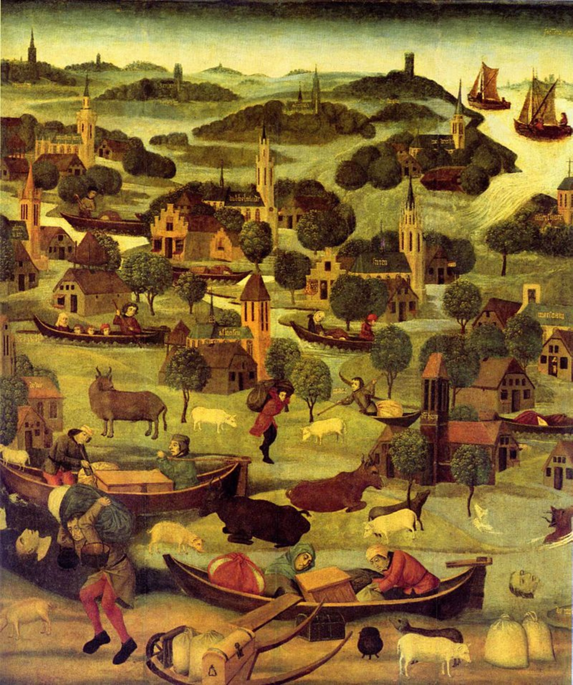 Sint_Elisabethsvloed_1421 - Dordrecht