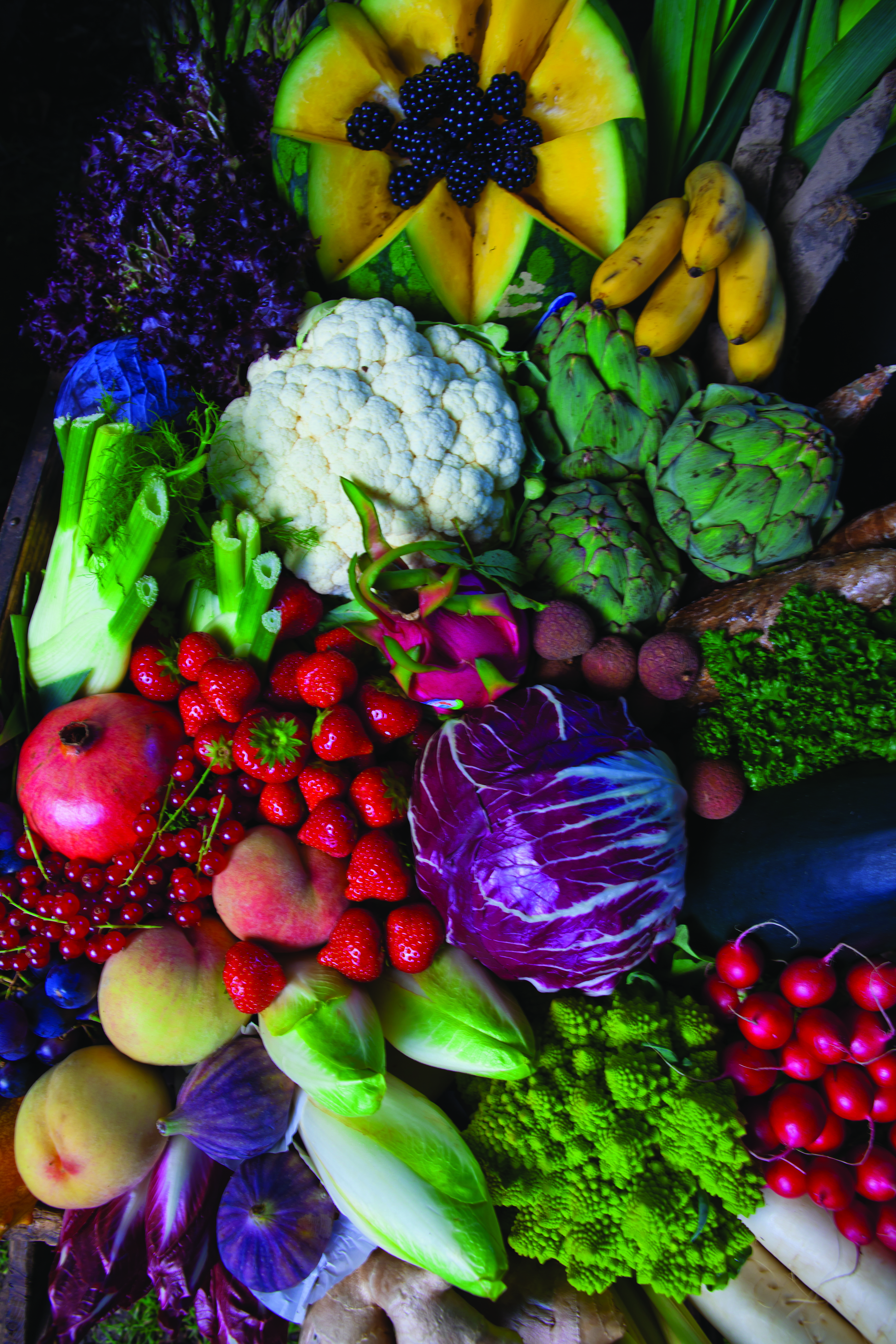 Verse groenten en fruit biologisch