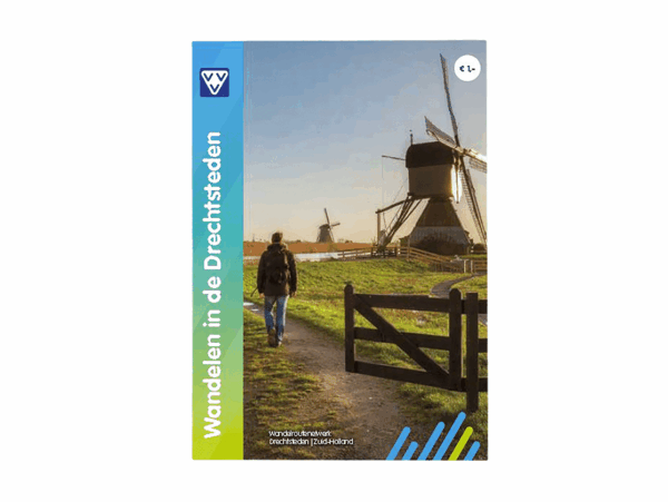 VVV Dordrecht Wandelroutekaart Drechtsteden