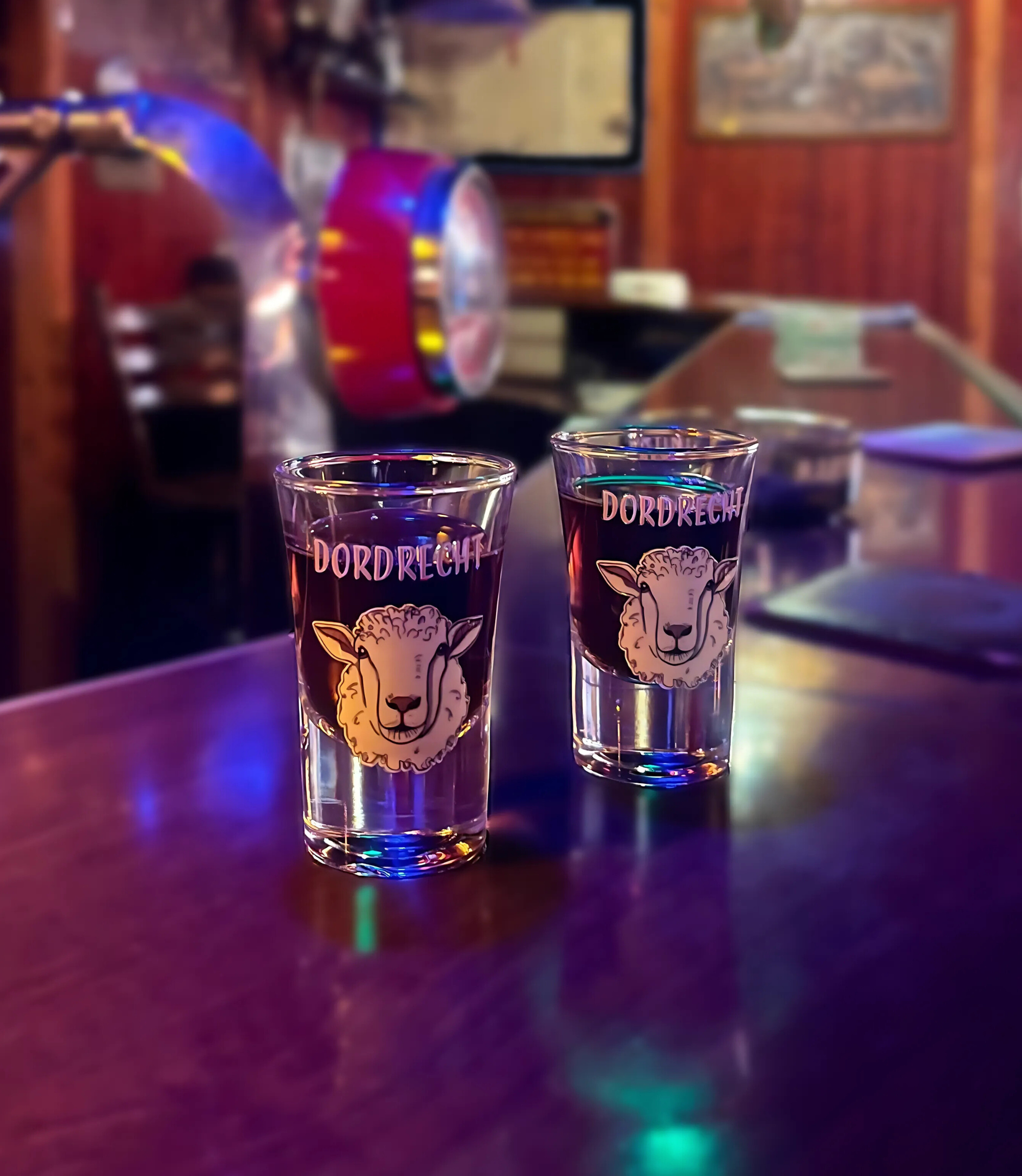 VVV Dordrecht Shotglaasje Dordrecht schaap