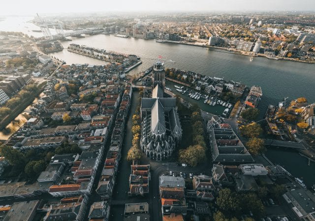 Ferdi Frencis Dordrecht luchtfoto