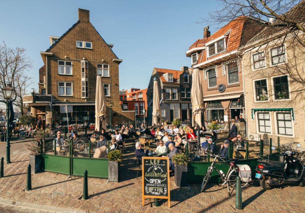 Lef terras horeca Dordrecht