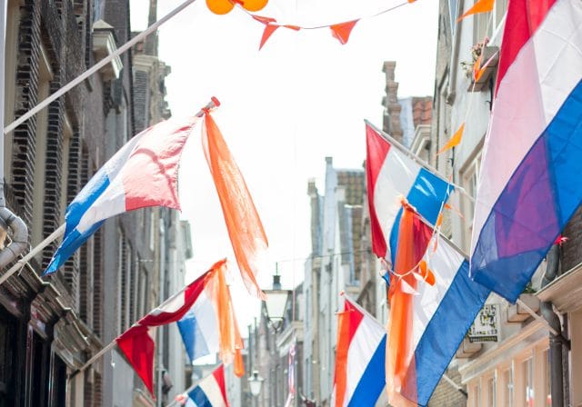 Vlaggen Koningsdag Dordrecht