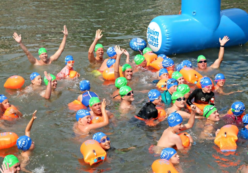 Swim to Fight Cancer evenementen zwemmen water Dordrecht