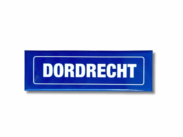 VVV Dordrecht Magneet Dordrecht - straatbordje