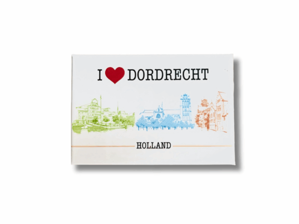 VVV Dordrecht Magneet - I love Dordrecht