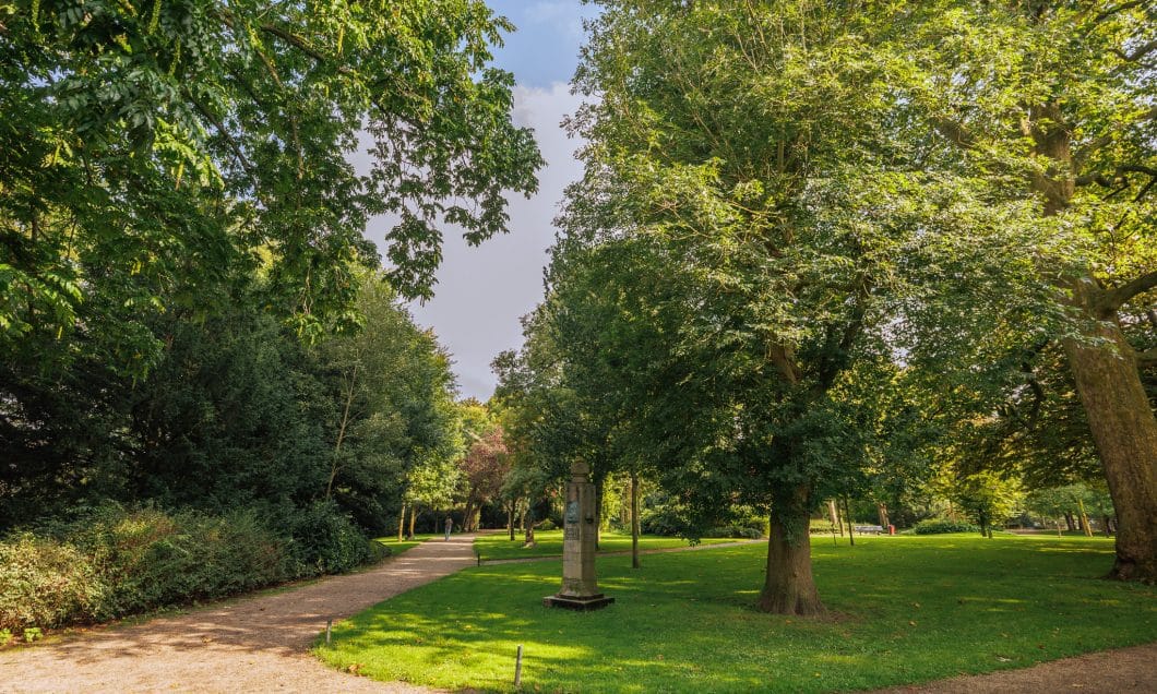 Park Merwestein monumentale bomen bomenridders wandeling Open Monumentendagen Dordrecht Bram Vreugdenhil