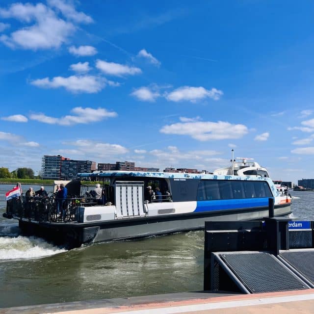 Waterbus vervoer bereikbaarheid Merwekade Dordrecht (2)