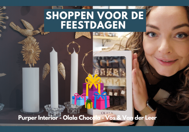 Dordt vlogt miniatuur shoppen voor de feestdagen Purper Interior Olala Chocola Vos & Van der Leer Dordrecht