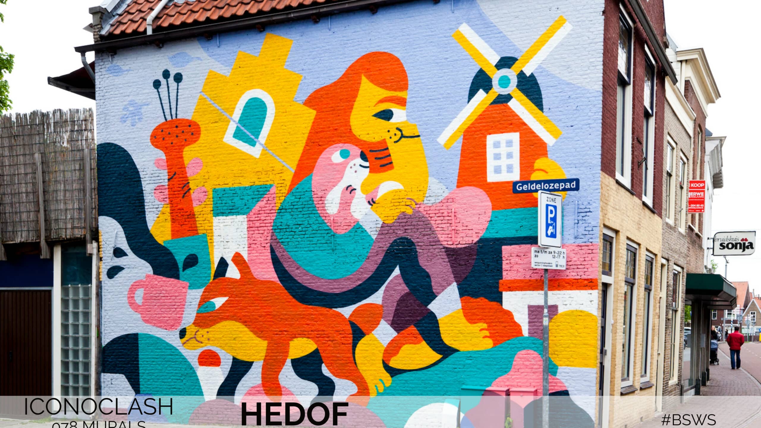 Street Art Dordrecht - Hedof fiets- en wandelroute