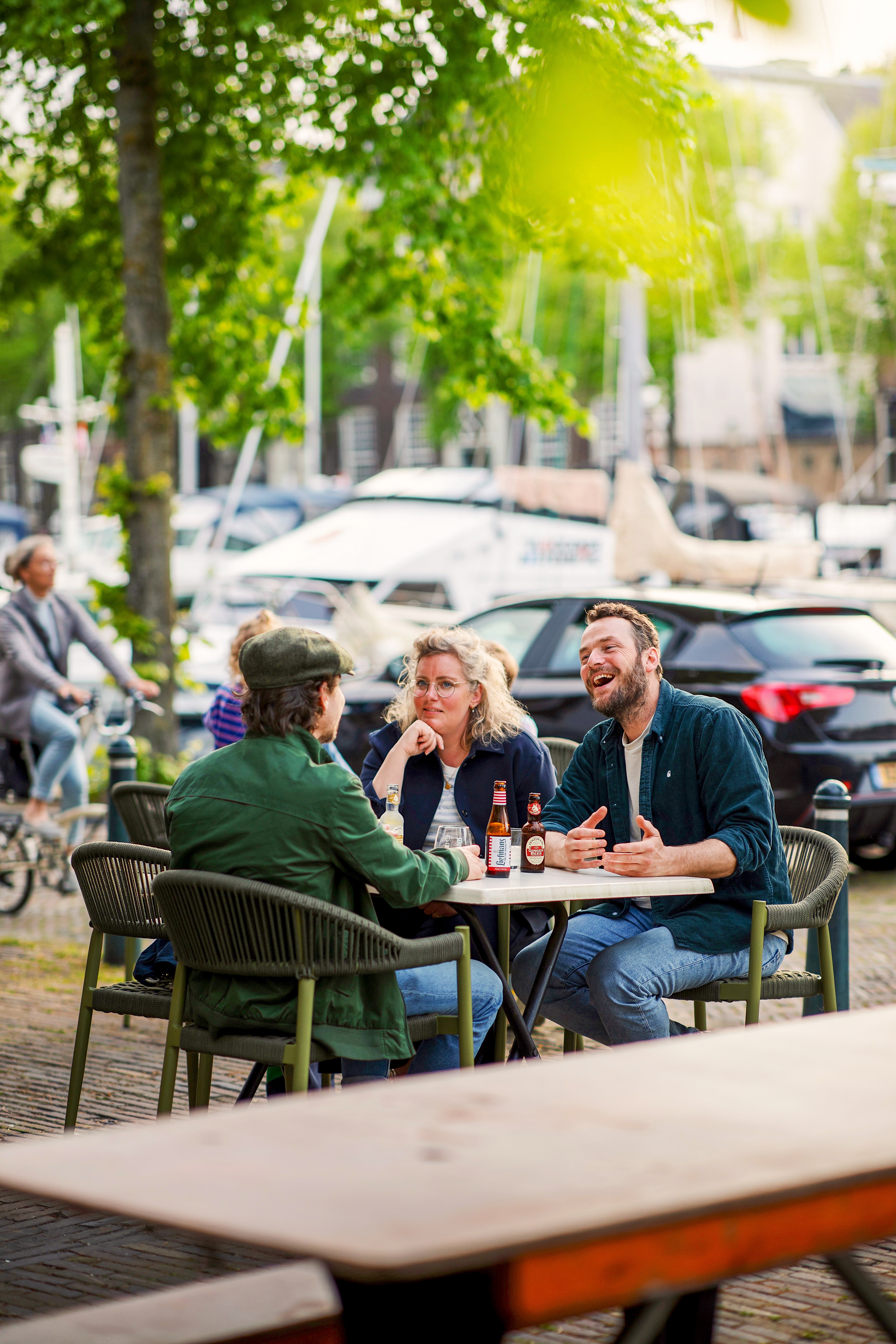 Otto e Mezzo eten drinken terras Nieuwe Haven Vismarkt lente Dordrecht