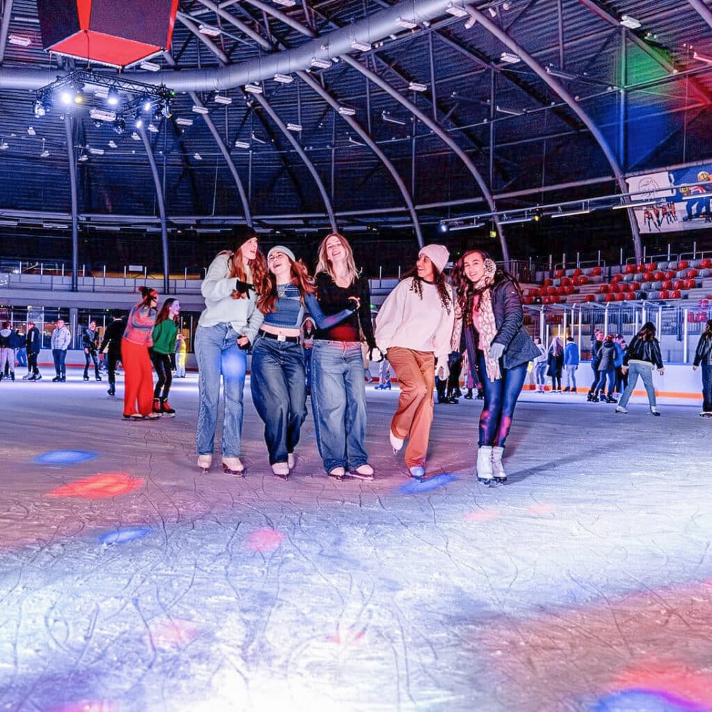 Optisport Schaatsbaan schaatsen activiteiten kinderen winter Dordrecht