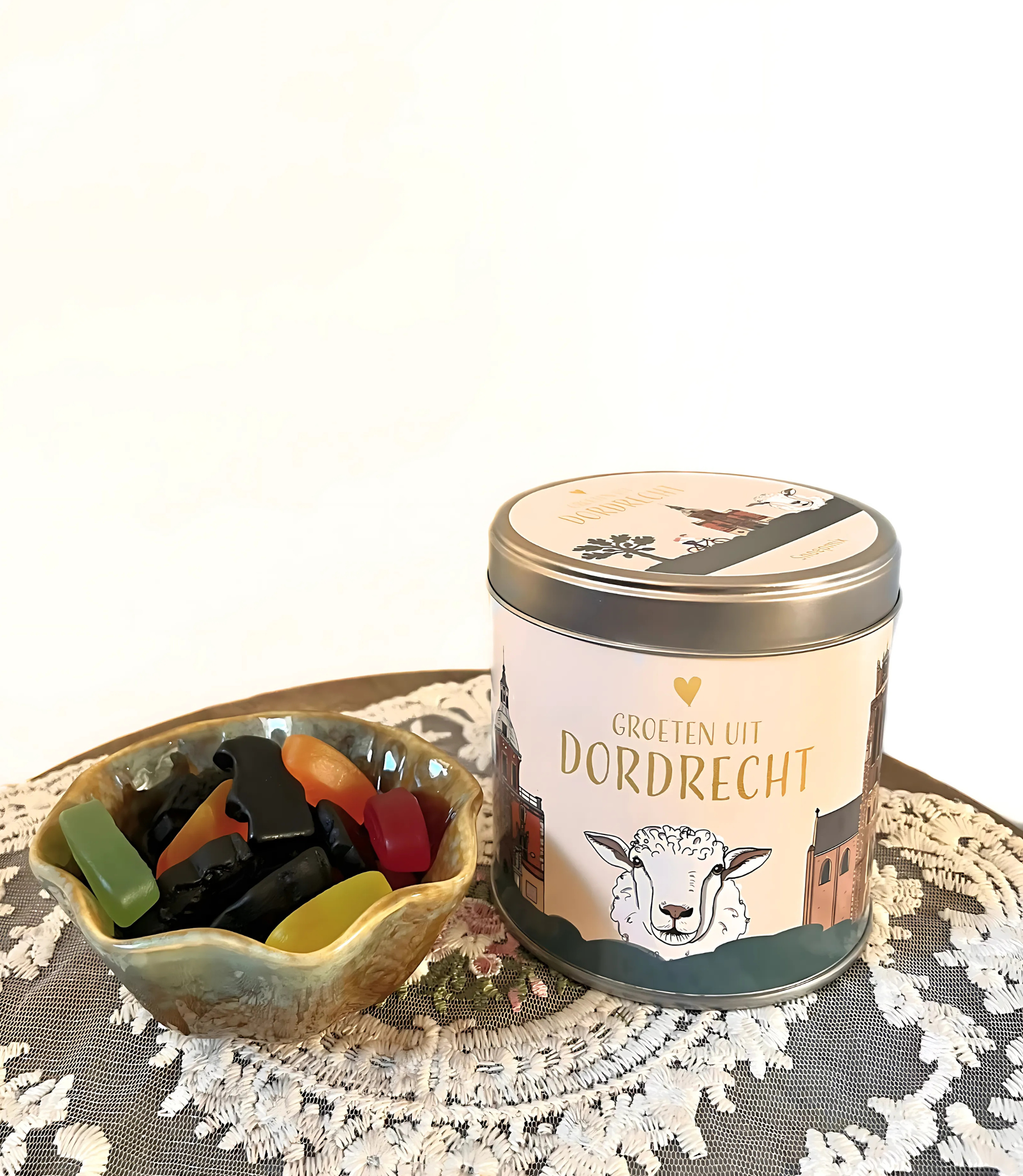 VVV Dordrecht Blik Dordrecht schaap met snoep