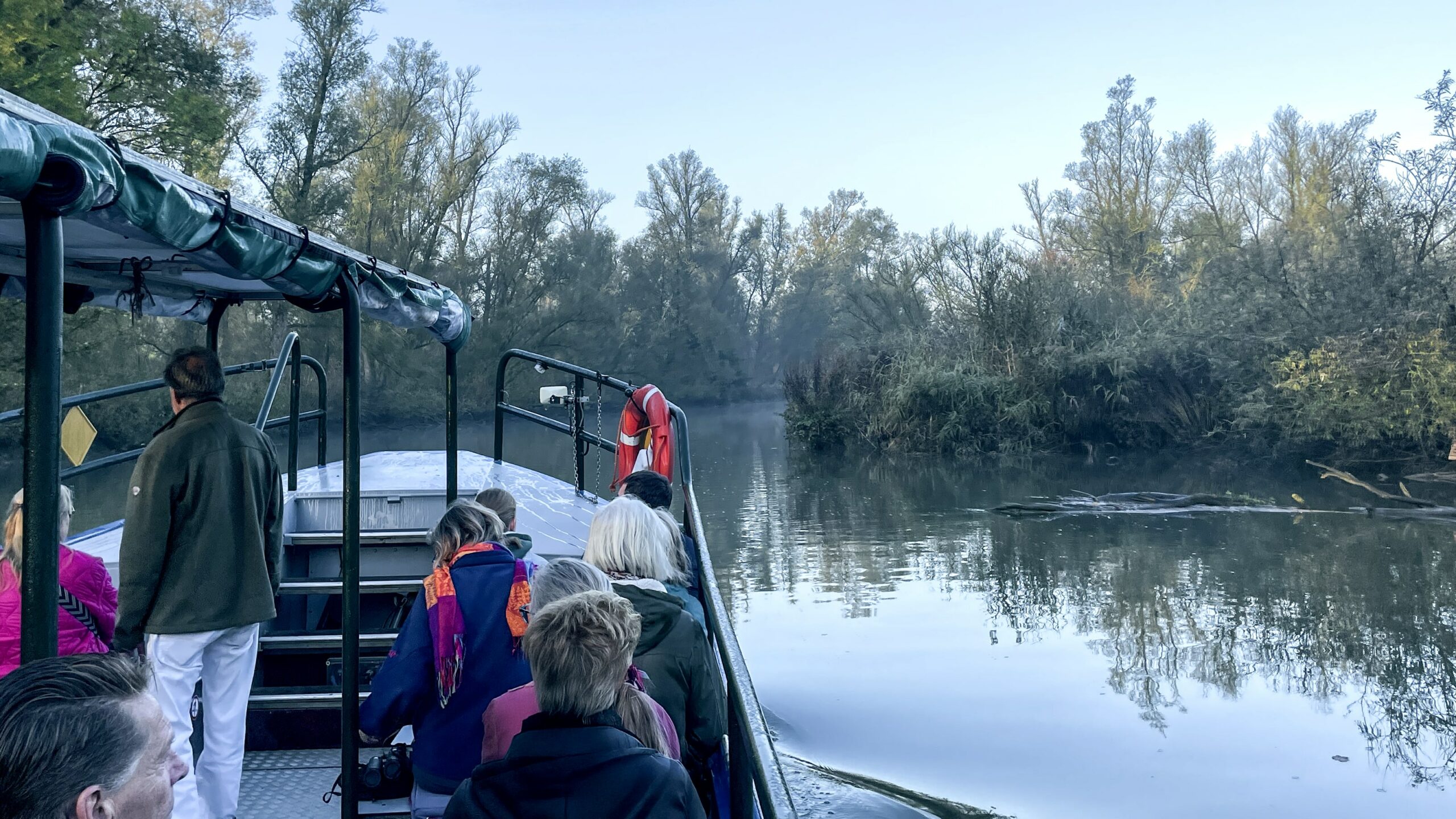 Winterse Biesbosch Fluistervaartocht natuur recreatie winter Dordrecht