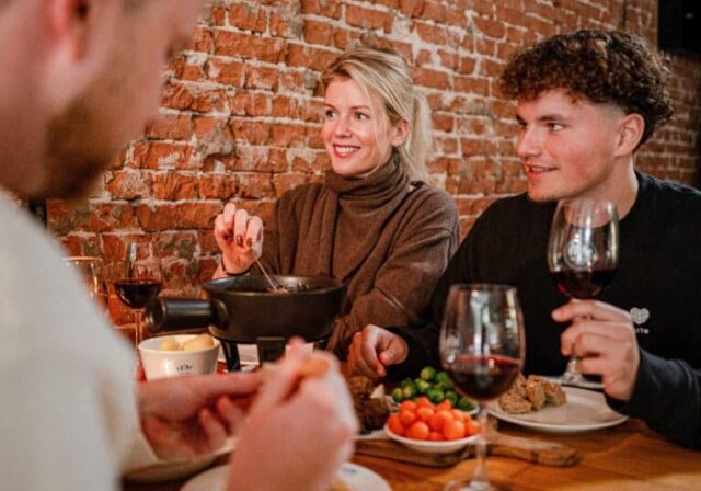 De Crimp eten drinken kaasfondue winter centrum Dordrecht