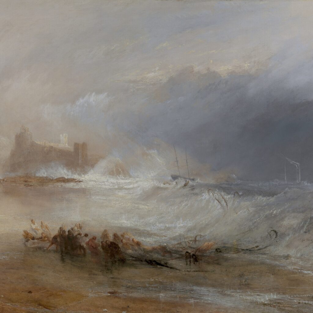 Expositie Water & Licht Dordrechts Museum Turner Assmann Wreckers-Coast of Northumberland