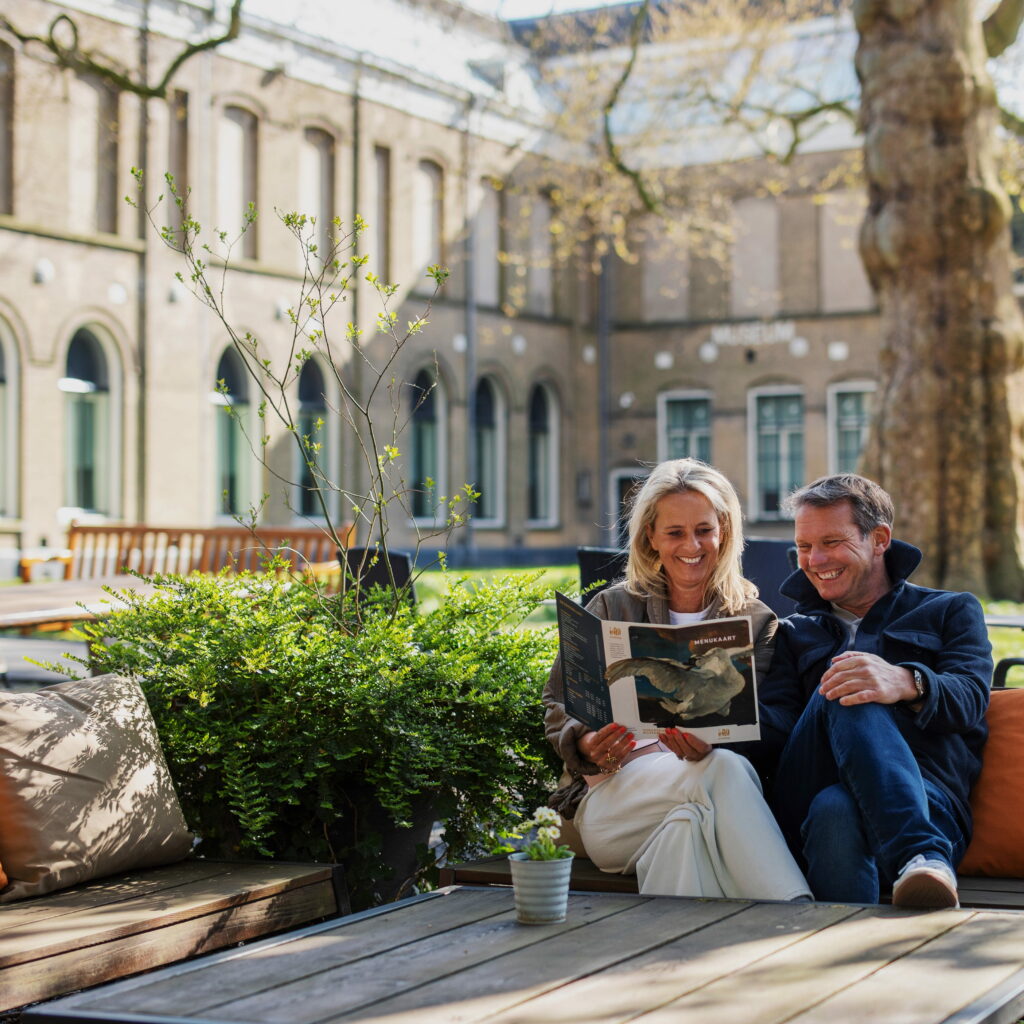 Art & Dining tuin terras Dordrechts Museum eten drinken lente centrum Dordrecht