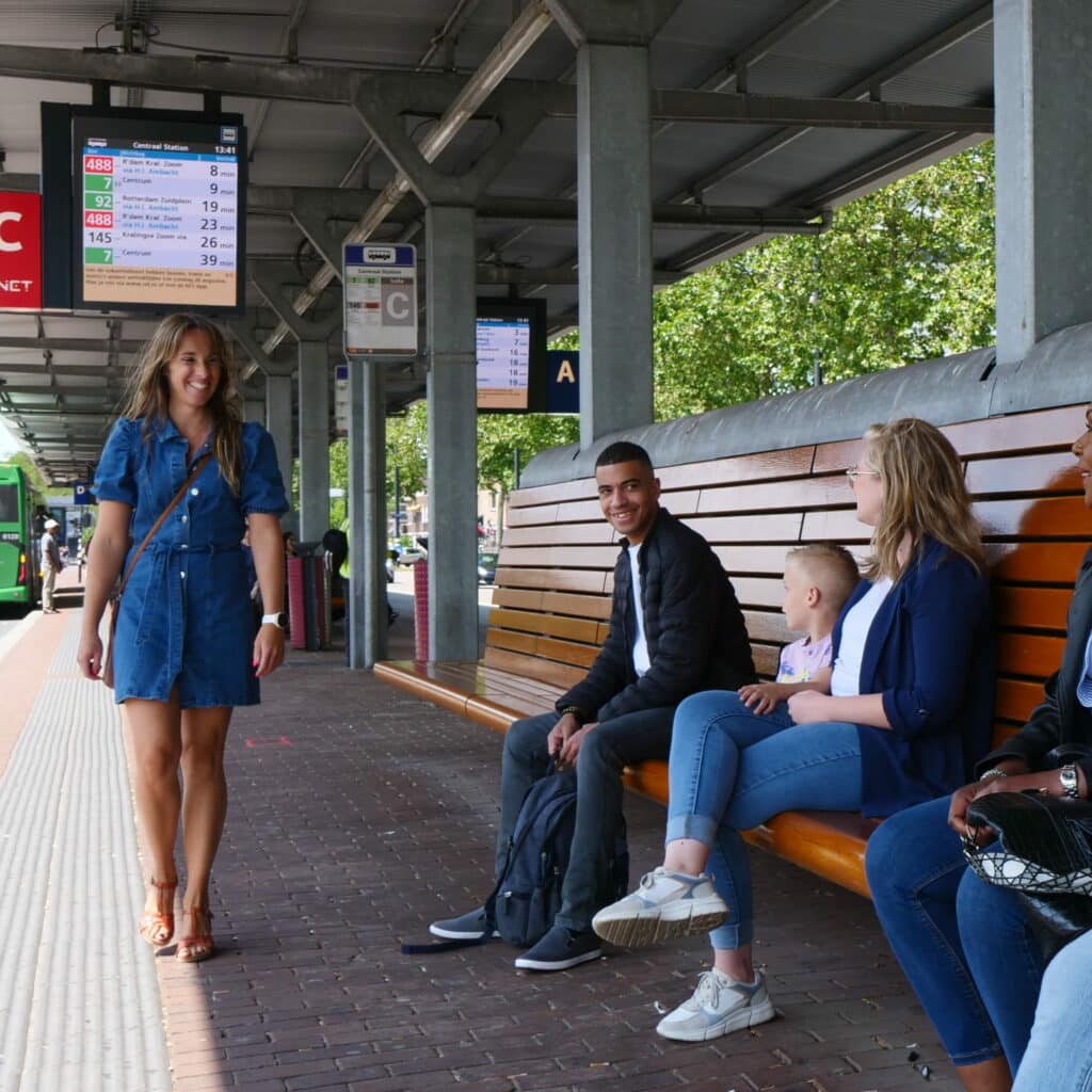 Bereikbaarheid QBuzz bus halte station OV Dordrecht