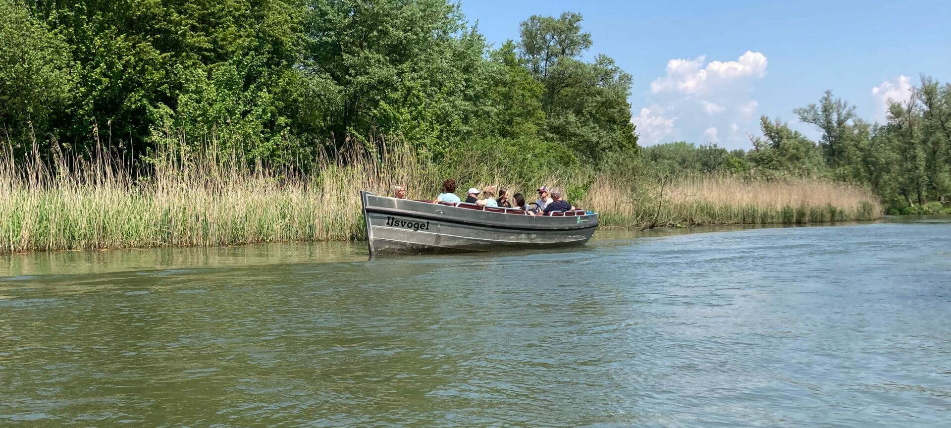 Biesbosch boot varen nationaal park natuur water Dordrecht