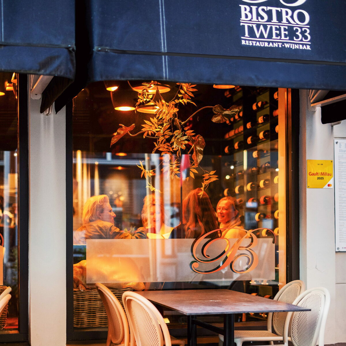 Bistro Twee33 restaurant eten drinken fine dining vriendinnen groepen centrum Dordrecht winter (1)