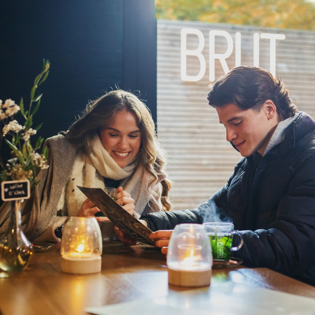 Brut winter verborgen stadstuin terras eten drinken centrum winter Dordrecht