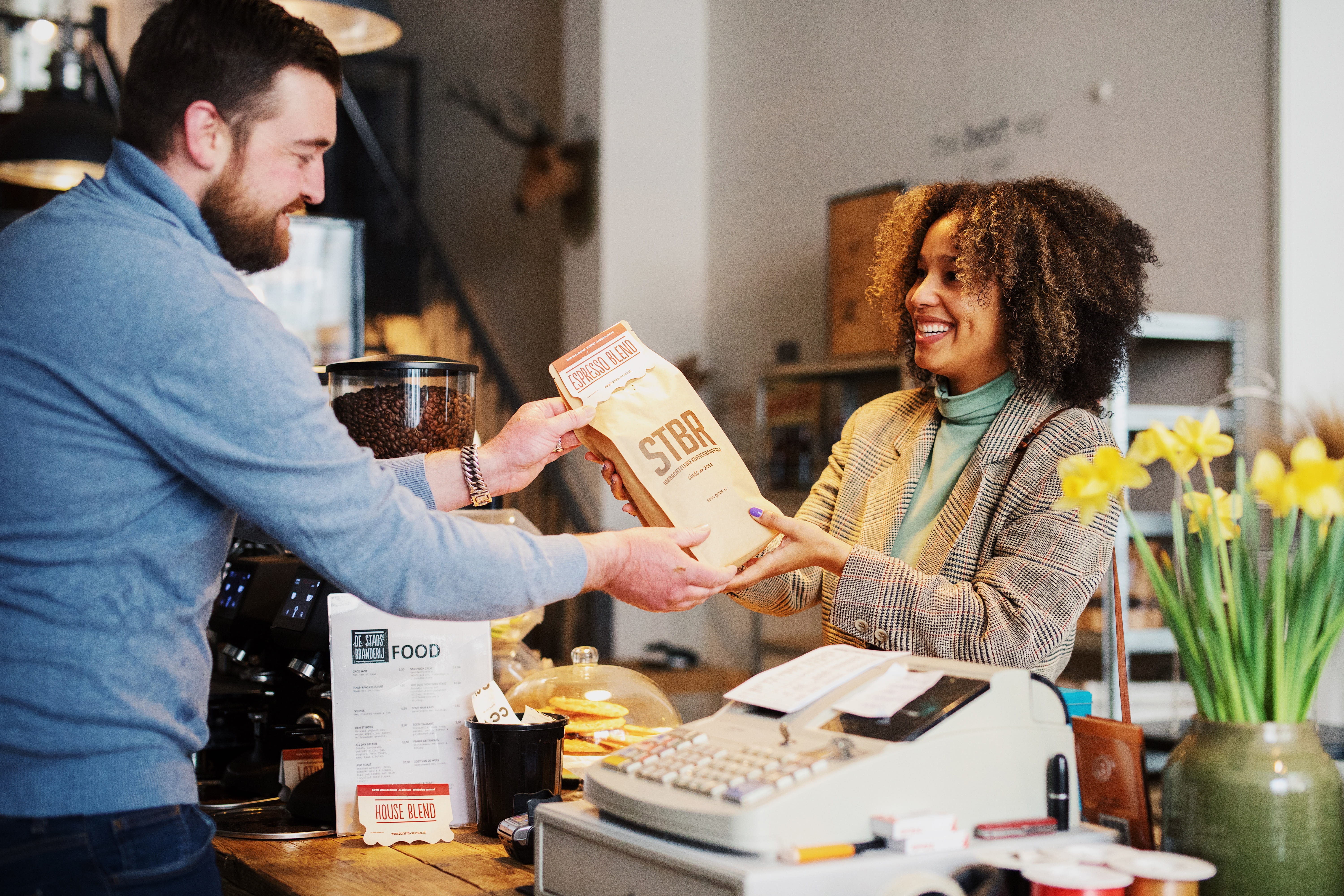 De Stadsbranderij koffie eten drinken lente centrum Dordrecht (1)