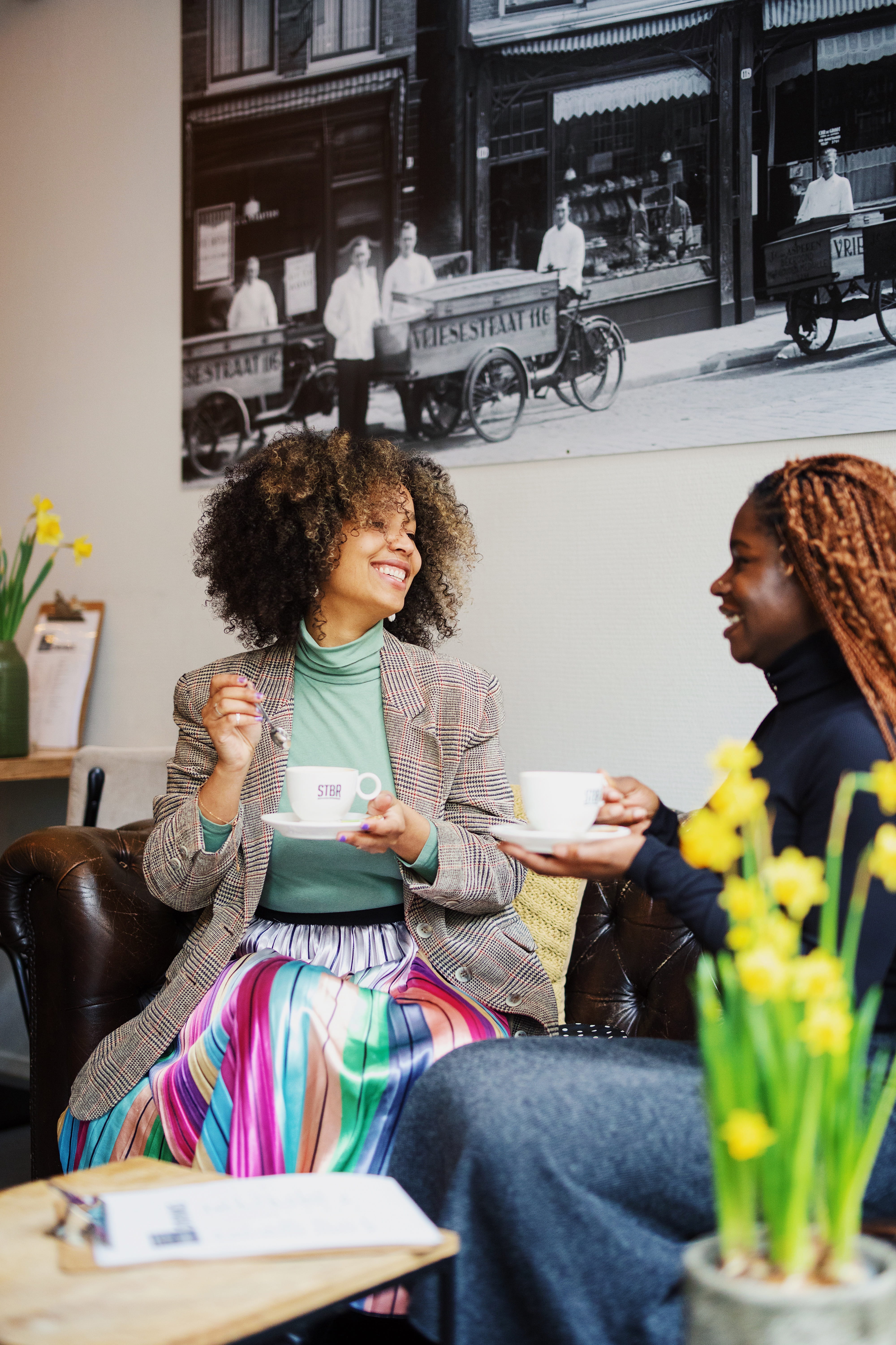 De Stadsbranderij koffie eten drinken lente centrum Dordrecht (2)
