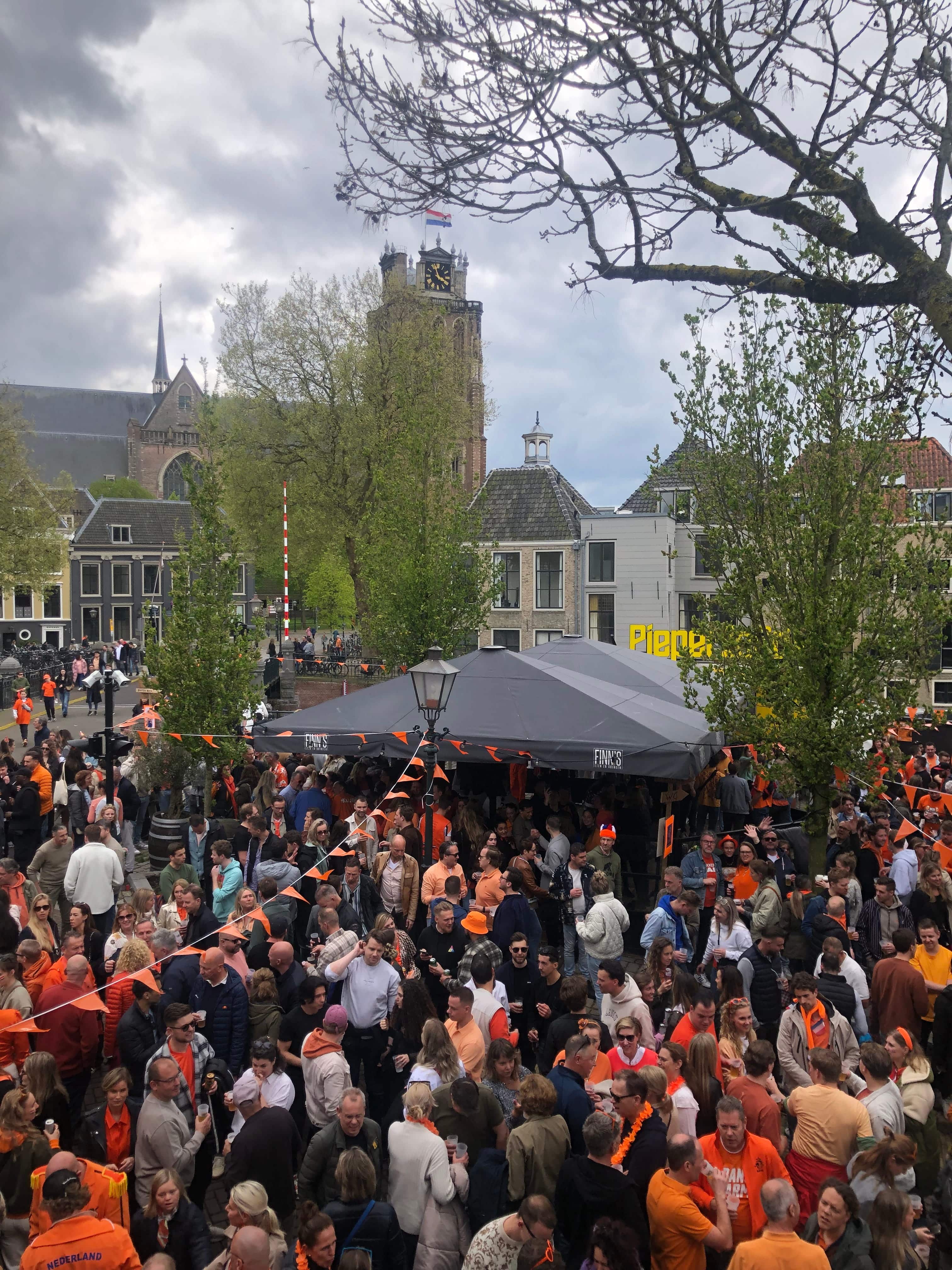 Finn's Koningsdag evenement Dordrecht
