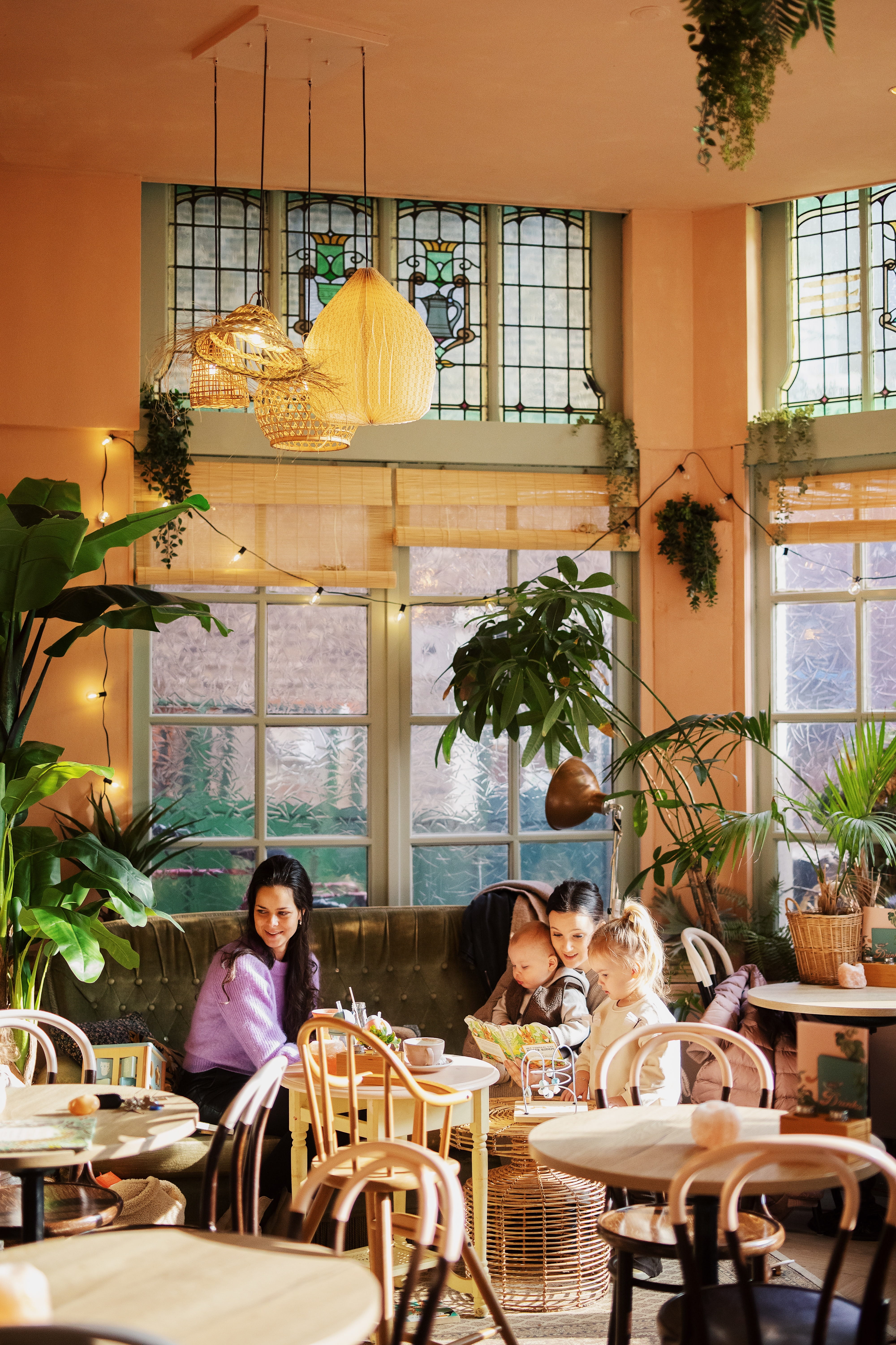 Garden Café Bluebirds Backyard eten drinken kinderen centrum Dordrecht