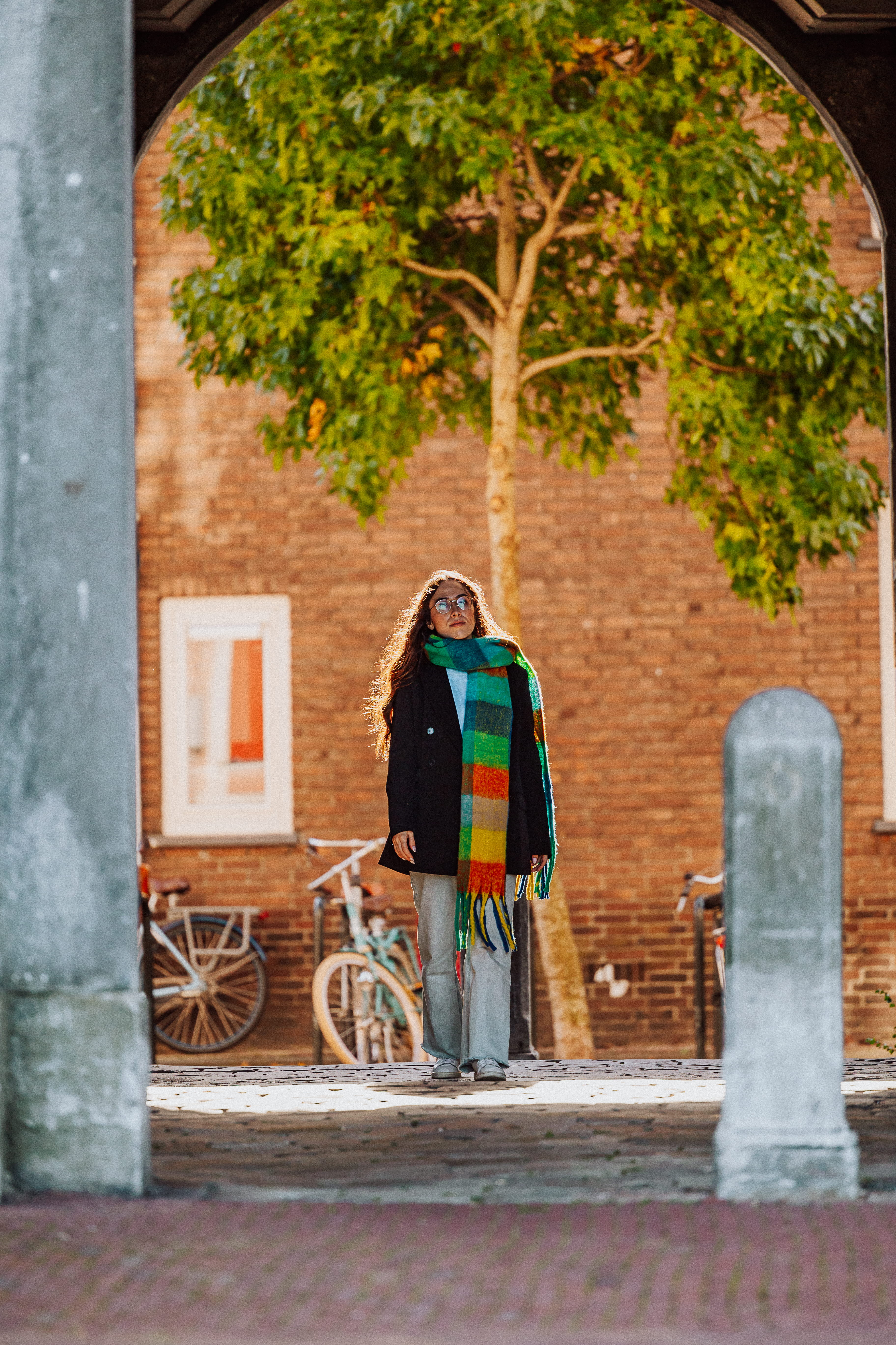 Groothoofdspoort wandelen herfst Dordrecht