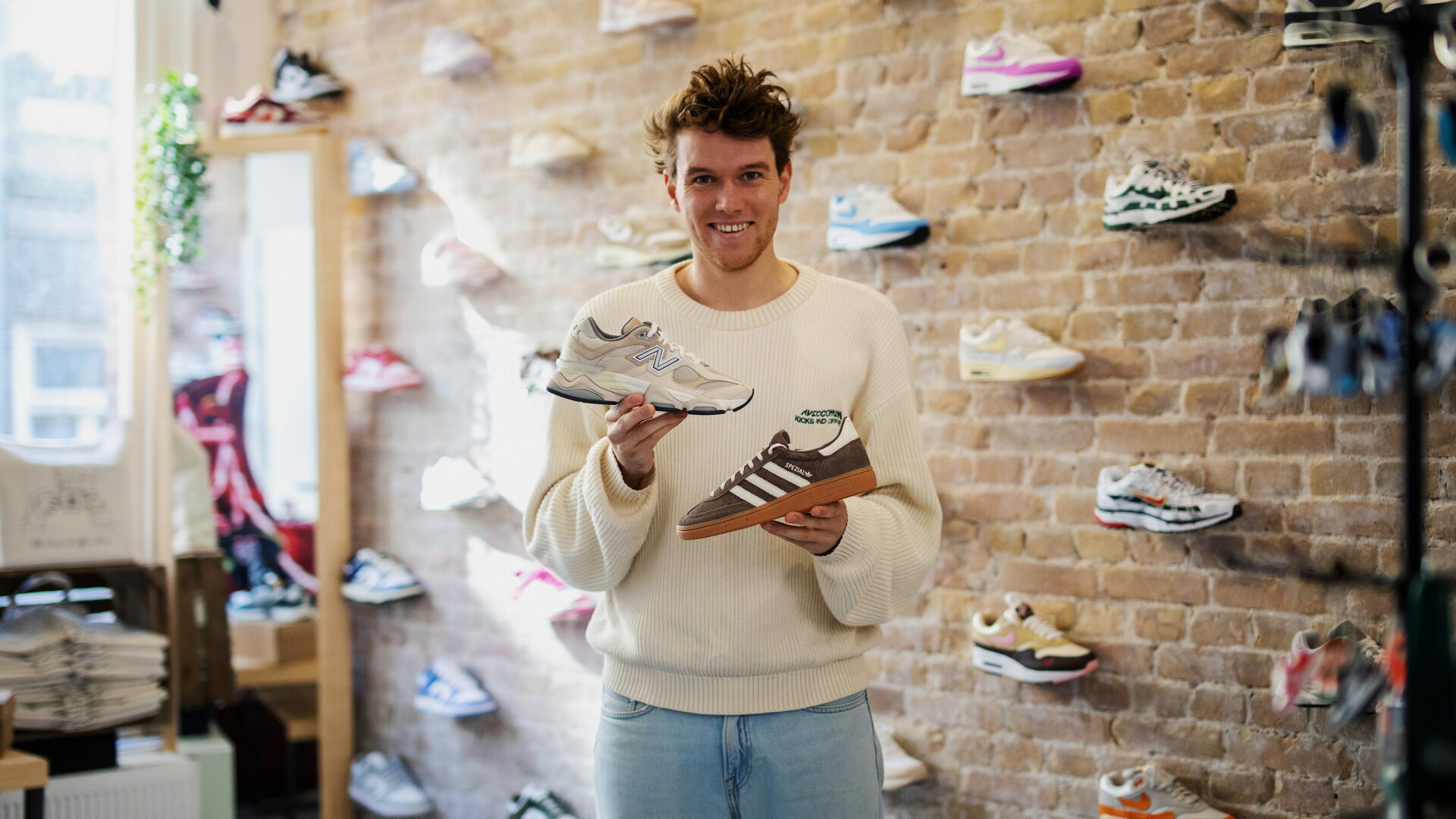 Kicks and Coffee winkelen sneakers herenmode Voorstraat centrum Dordrecht (1)