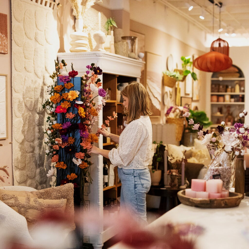 Loek's Nice winkelen interieur Vriesestraat centrum Dordrecht