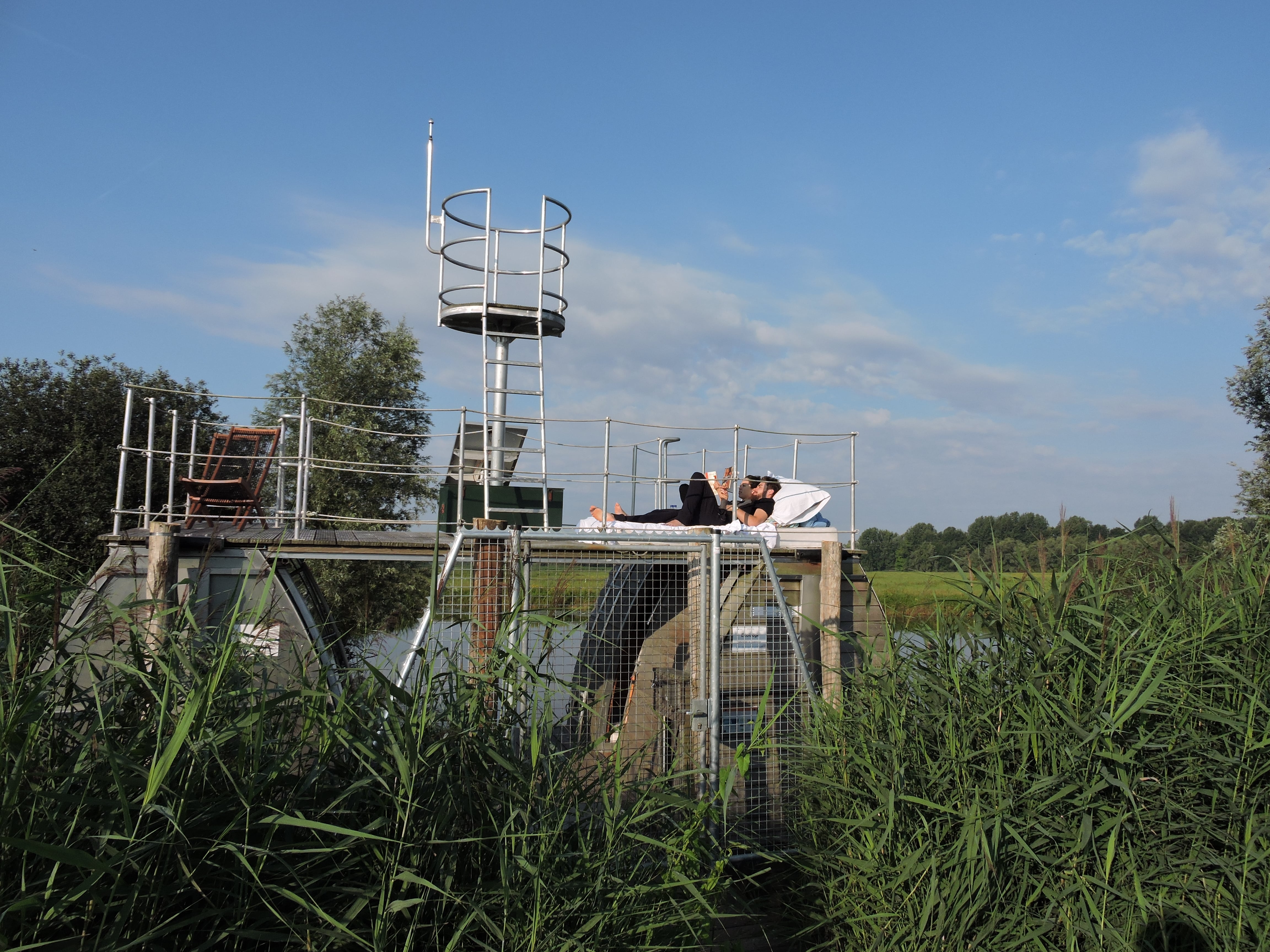 Nationaal Park de Biesbosch overnachten ecolodge natuur Dordrecht