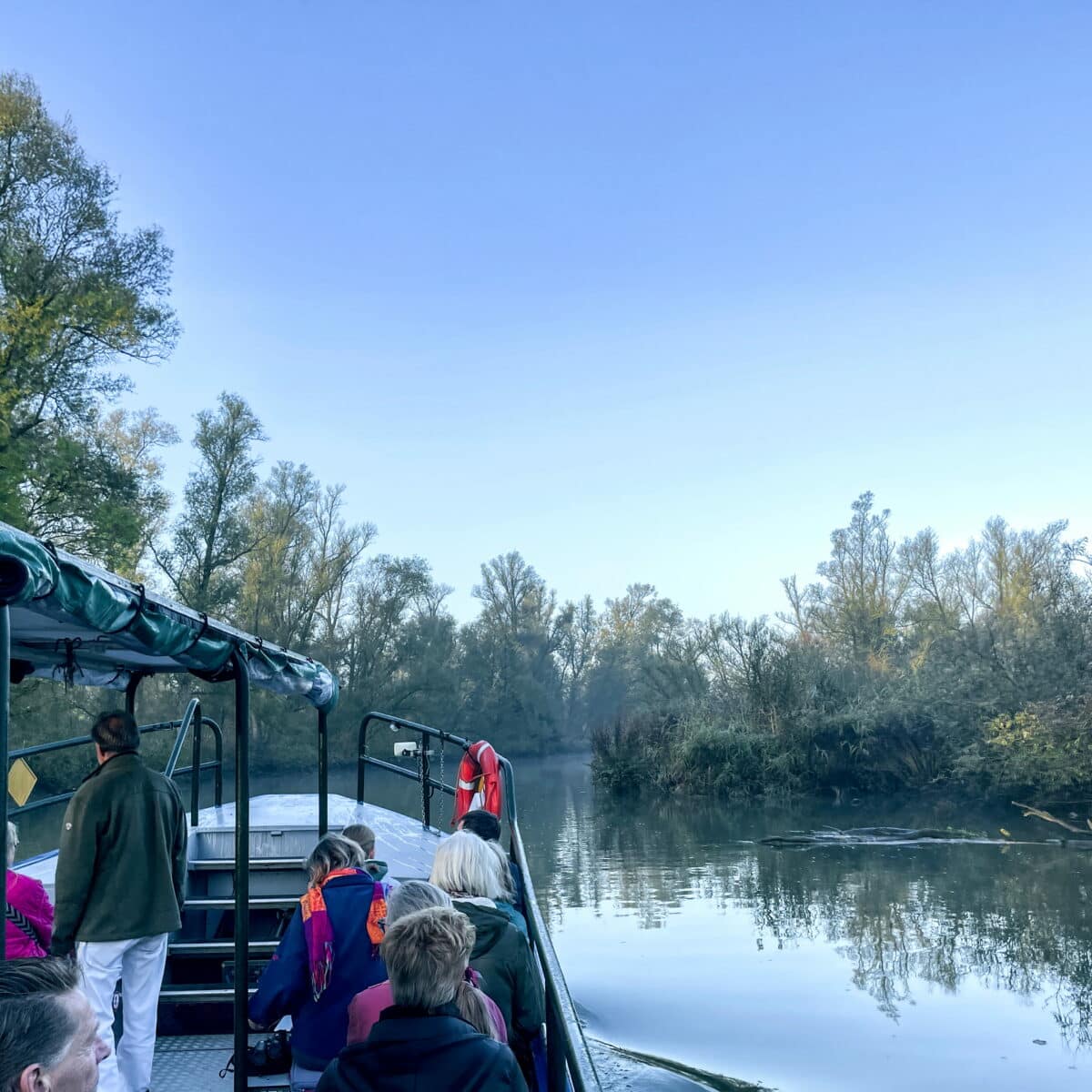 Nationaal Park de Biesbosch rondvaart natuur winter Dordrecht