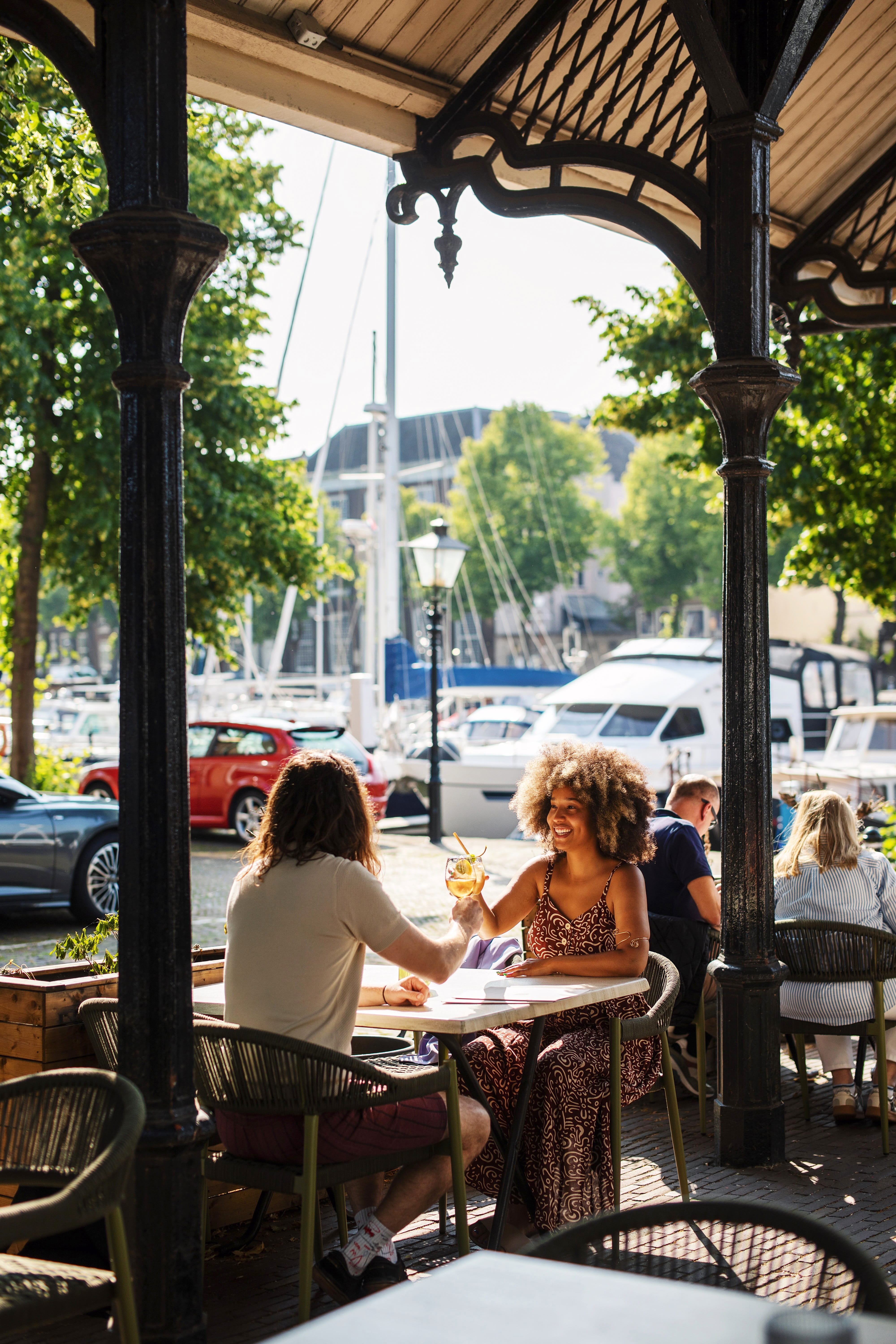 Otto e Mezzo eten drinken terras haven zomer Dordrecht (1)