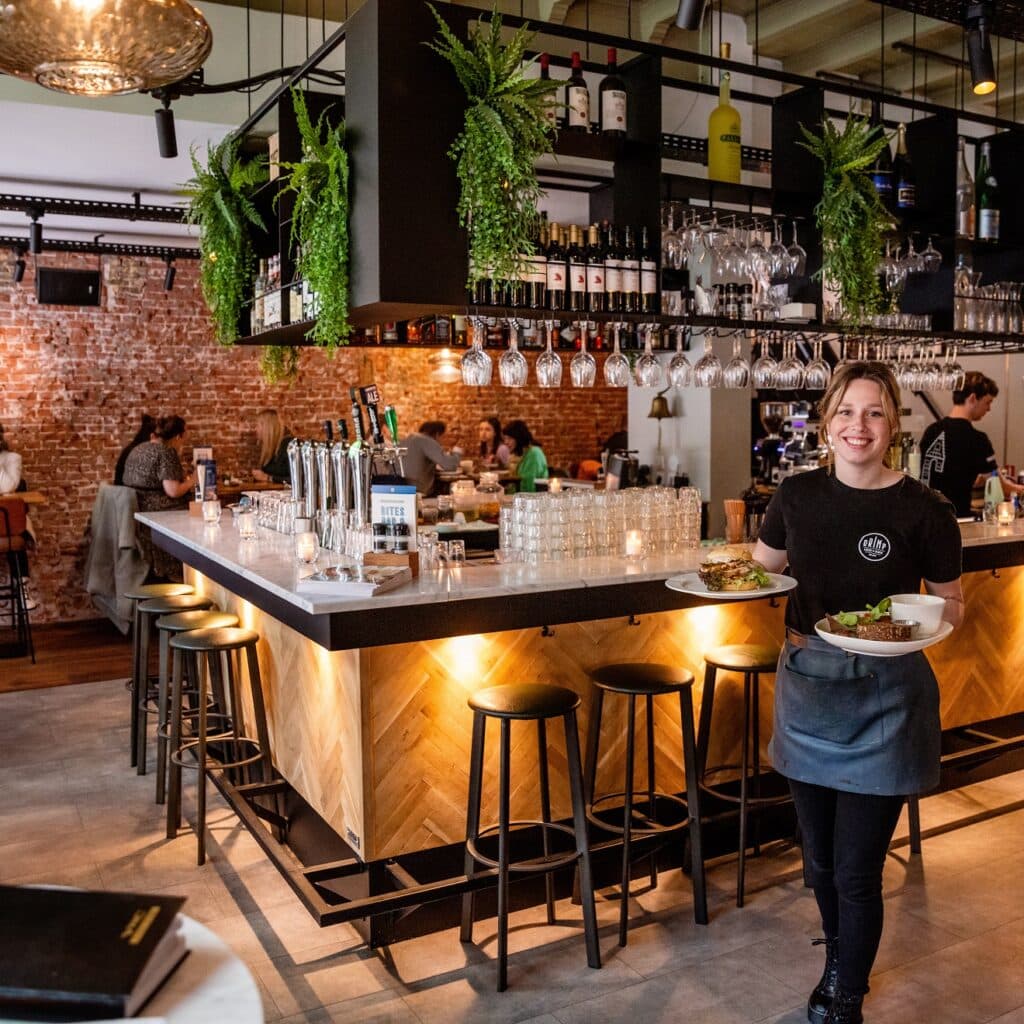 Restaurant de Crimp eten drinken lunch centrum Dordrecht