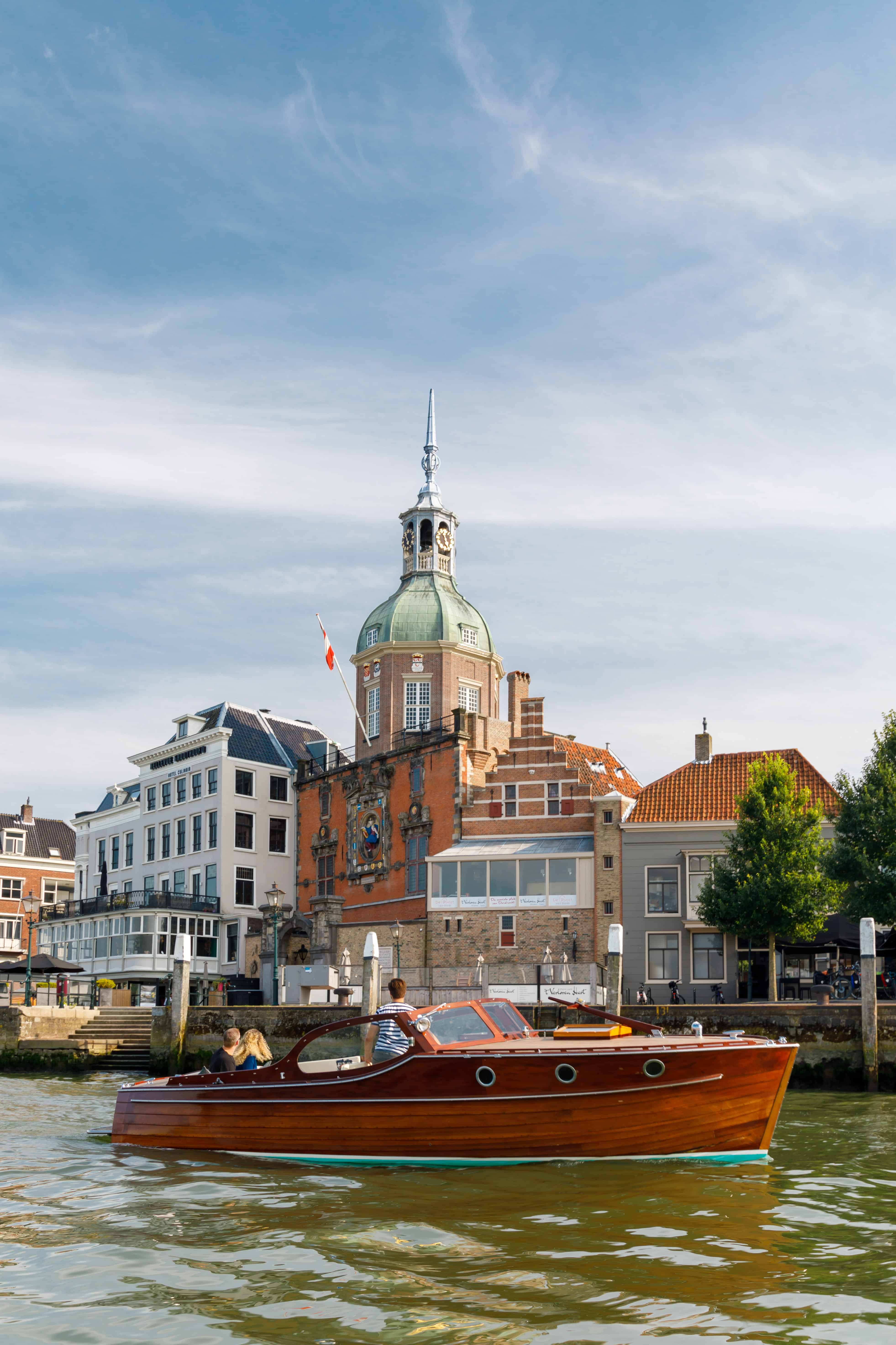 Si Barone rondvaart haven water stel lente zomer Dordrecht (4) Groothoofd