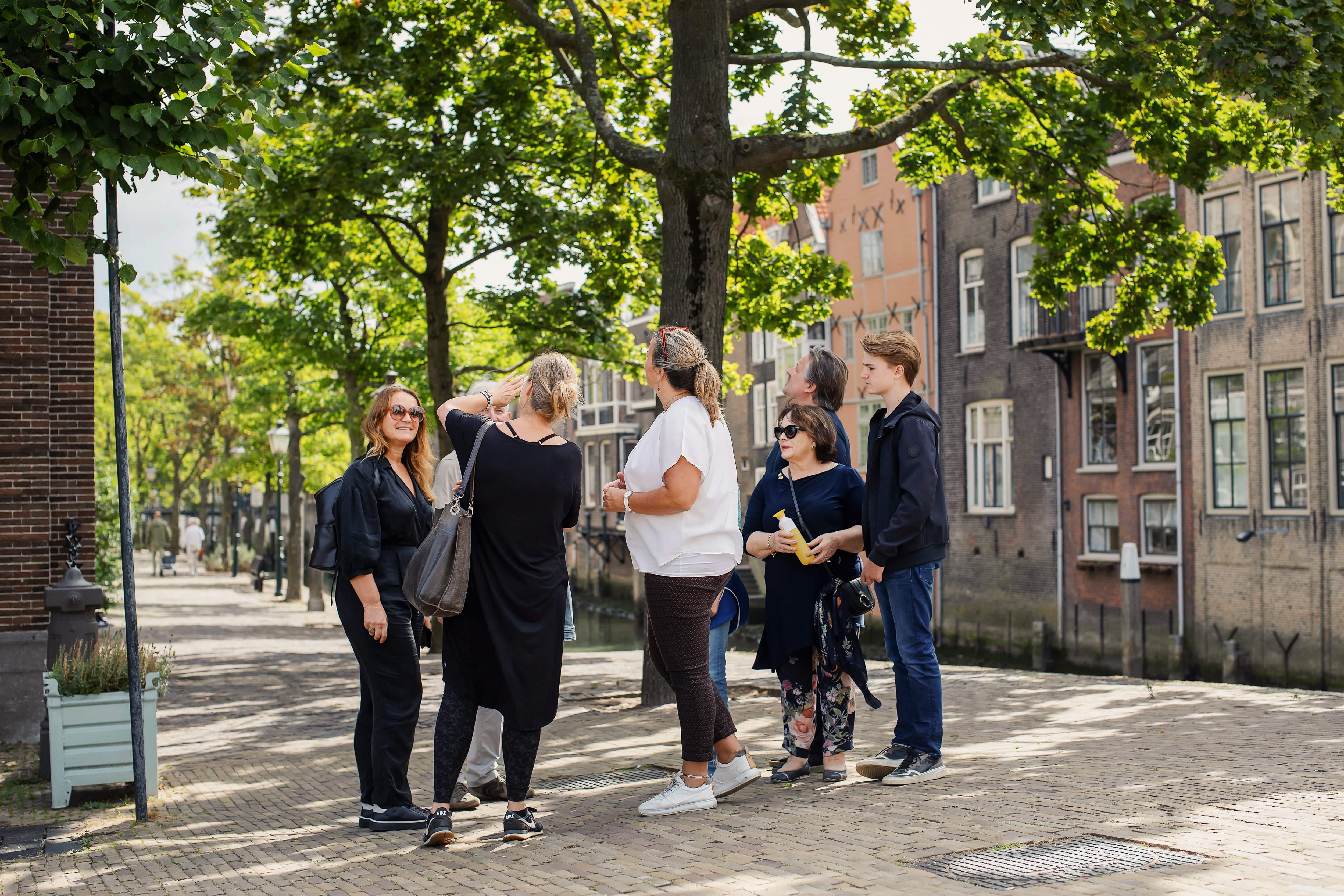 Stadswandeling groepen Pottenkade Voorstraathaven Grote Kerk lente zomer herfst Dordrecht