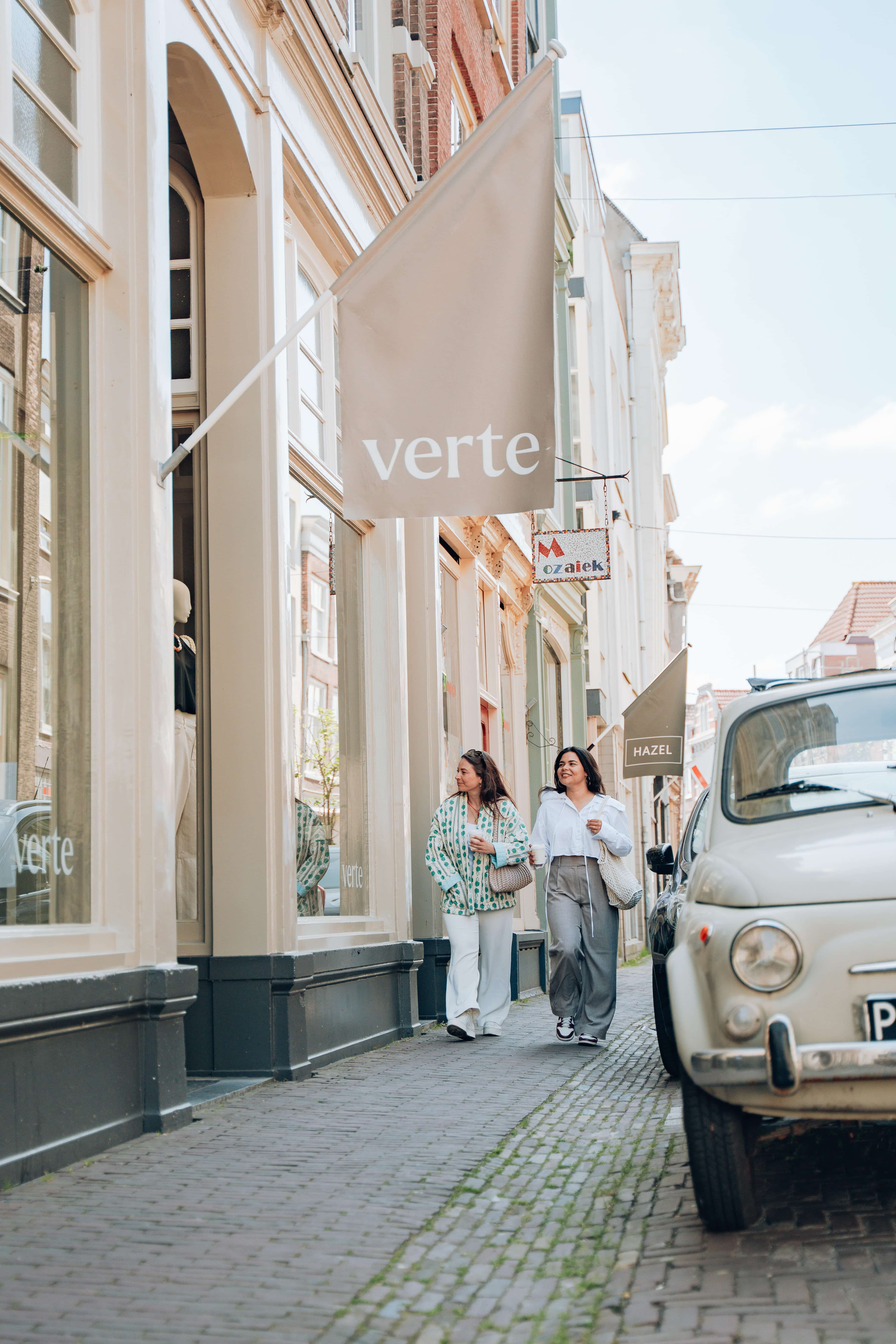 Verte winkelen kleding Voorstraat Noord binnenstad Dordrecht lente (2)