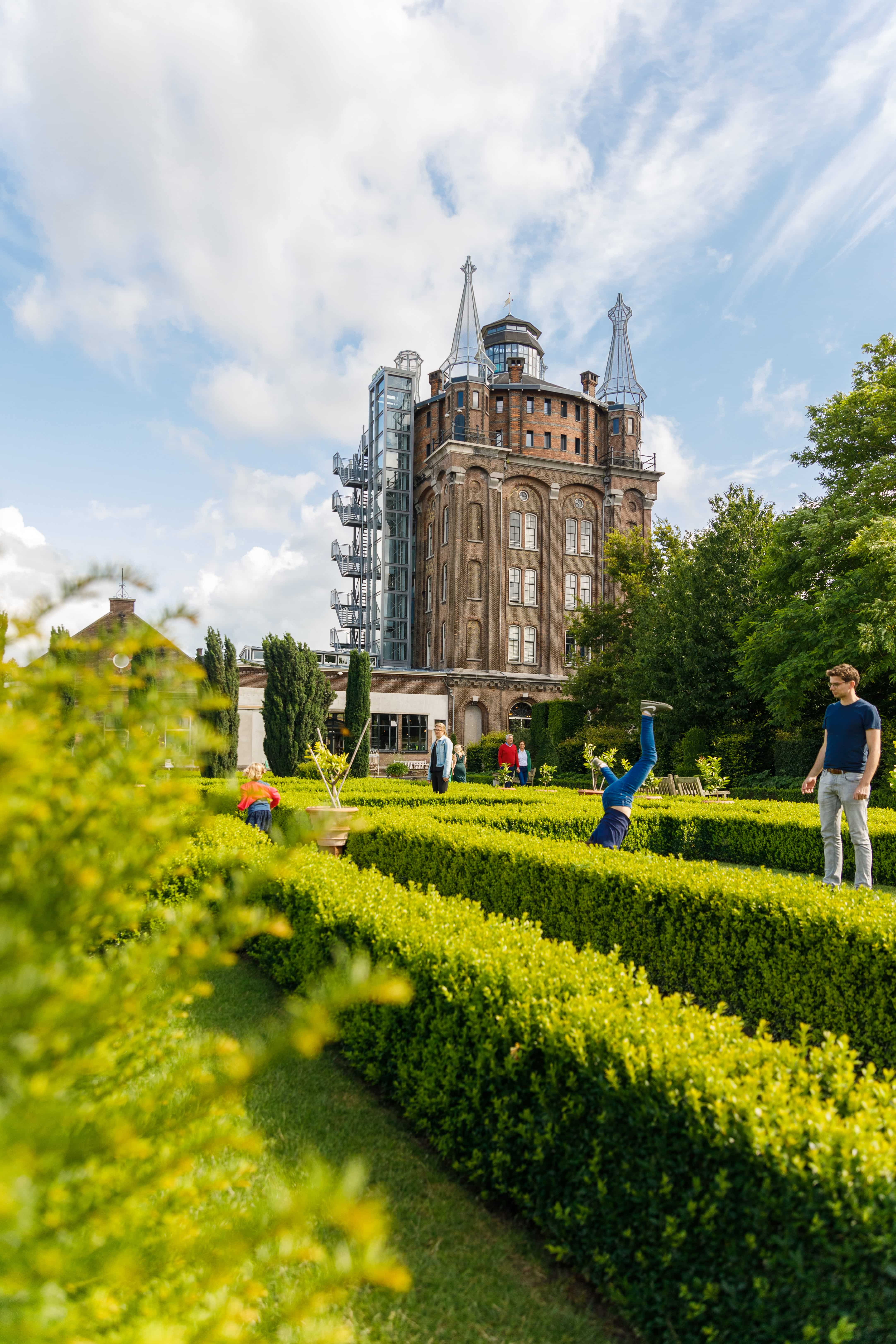 Villa Augustus overnachten tuin kids kinderen Dordrecht