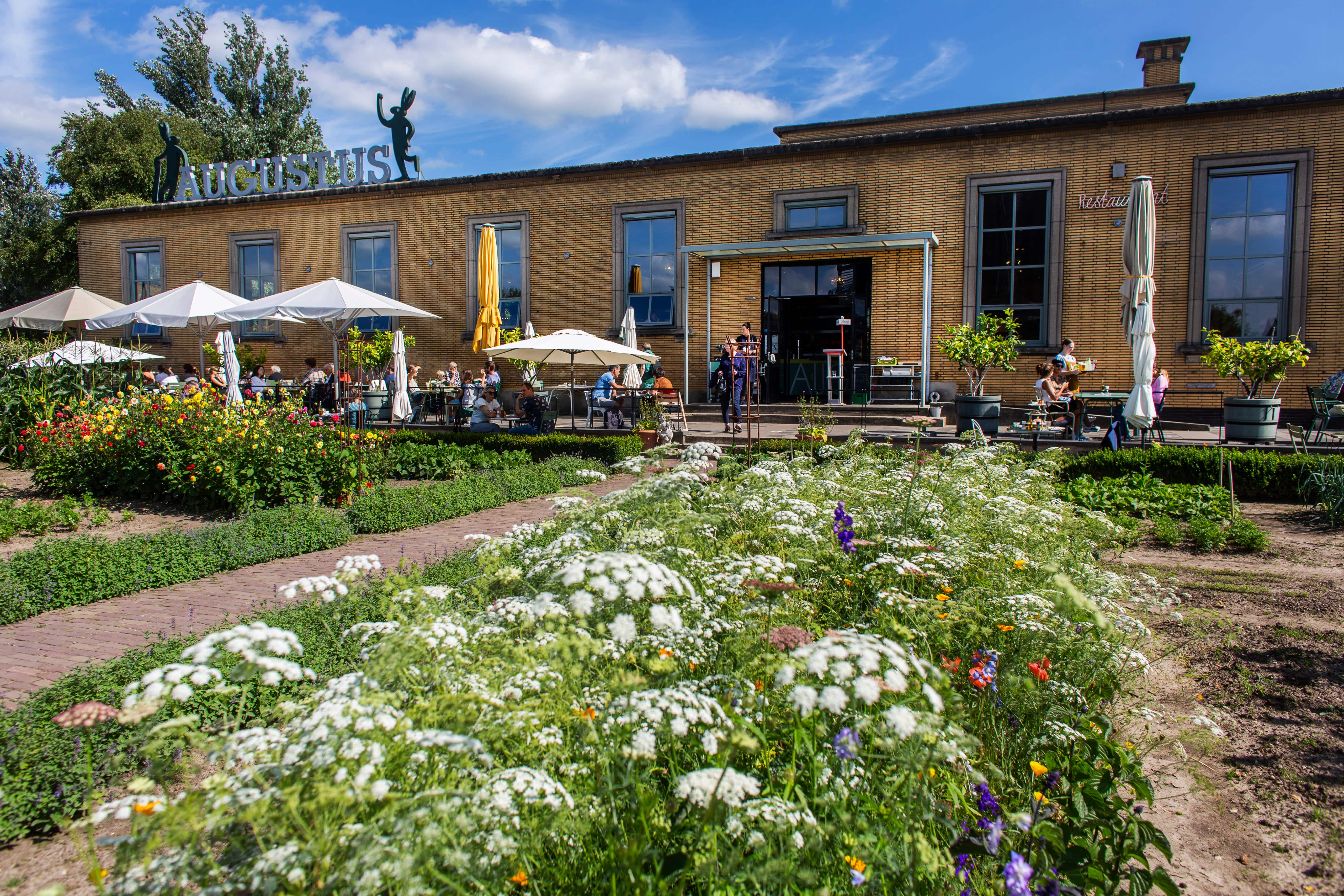 Villa Augustus restaurant terras zomer Dordrecht