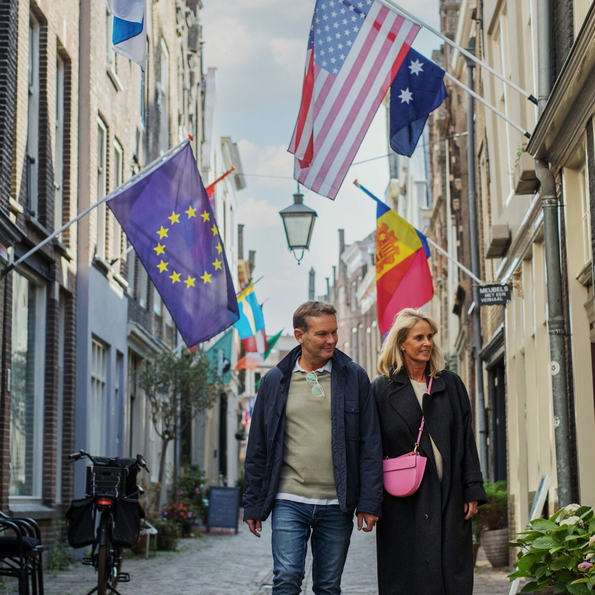 Vleeshouwersstraat wandelen Kunstrondje Dordt cultuur herfst Dordrecht