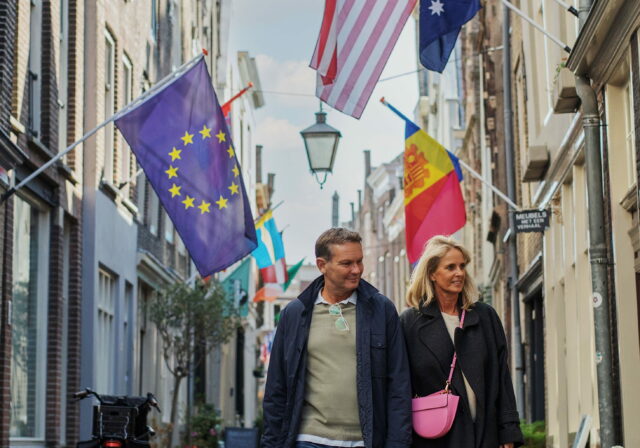 Vleeshouwersstraat wandelen Kunstrondje Dordt cultuur herfst Dordrecht
